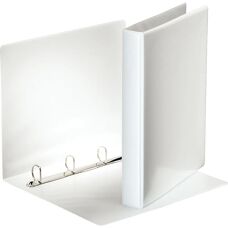 Esselte White 4 D-Ring A4 Binder - Ring Binder