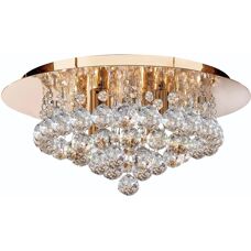 Searchlight Hanna 4 Light Deckenleuchte Gold - Deckenlampe