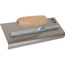 CK Tools T5274 Betonrandspachtel - Carbonstahl, Holzgriff