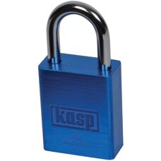 Kasp K14040BLUD Solidny aluminiowy zamek - Niebieski - 38mm