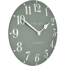 Thomas Kent 50cm Arabic Wall Clock - Seagrass