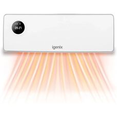 Igenix 2000W Wall Mounted PTC Downflow Fan Heater - Fan Heater