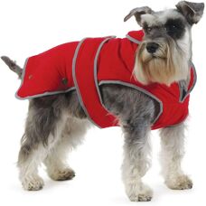 Ancol Stormguard Fleece Lined Dog Coat - Poppy Red XXLarge