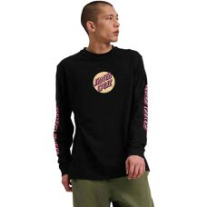 SANTA CRUZ - WAGON DOT FRONT - Negro - Algodón - T-Shirt