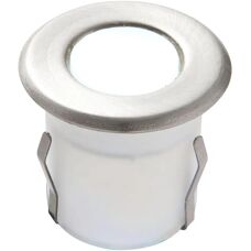 Saxby Cove - Integrated LED - Frosted Stainless Steel Recessed Light
