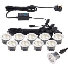 Saxby Lighting Ikonpro Cct - Recessed LED Outdoor Light Kit - Stainless Steel