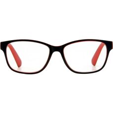 Foster Grant Loire Reading Glasses - Black/Red - S2.50