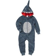 Animal Crazy Grey Shark Onesie - Jumpsuit