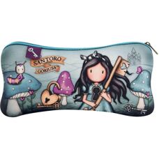 Santoro Gorjuss Curiosité Gris Vert - Trousse scolaire - Publicité