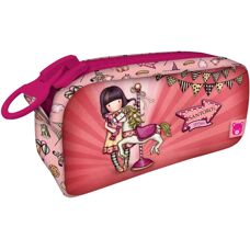 Trousse Scolaire Gorjuss Carousel Saumon Santoro - Publicité