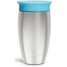 Munchkin RVS Miracle 360° Drinkbeker 296ml Blauw