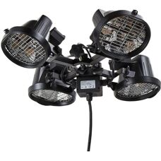 Forum Lighting - Infrared Patio Heater - 1800W - 4 Lamps