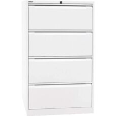 BISLEY Aktenschrank, 2-gleisig, 4 Schubladen - Stauraum