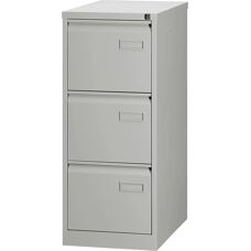 BISLEY LIGHT Aktenschrank - 3 Schubladen, Schloss, Stahl