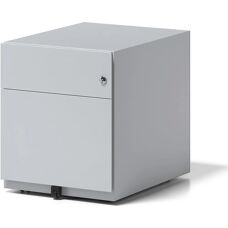BISLEY Opbergbak - Zilver - 2 Laden - 42x56.5x49.5cm