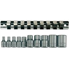 Teng Tools M3814 Socket Set - 10 pcs 3/8in & 1/4in Drive