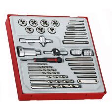 Tengtools Set of 34 Tap and Die M3-M12 - Product Type
