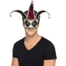 Maschera veneziana gotica Arlecchino di Smiffys - Maschera