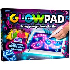 John Adams Glow Pad - Neon Drawing - Reusable Surface