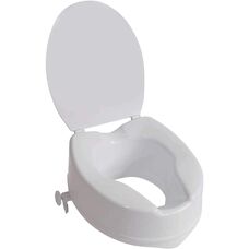 Aidapt Toilet seat raiser with lid 15 cm