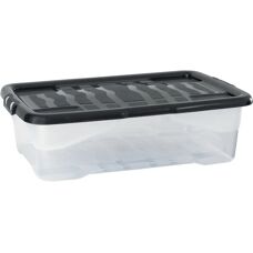 Cep Förvaringslåda - 30L, Transparent, Stapelbar