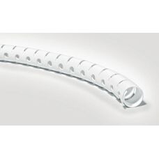 Hellermann Tyton HWPP25 Vit - Kabelskyddspiral - 25m