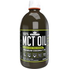 Natures Aid MCT Oil - 500ml - Vegan, Unflavored, Coconut