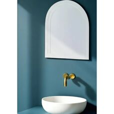 Showerdrape Soho Arched Oval Wall Mounted Bathroom Mirror