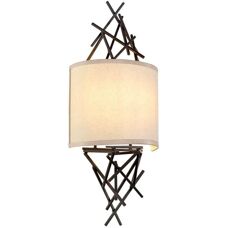 Elstead Lighting - Taiko 2 Licht Wandleuchte - Altbronze