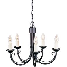 Lustre a 5 luci Elstead Chartwell - Faretto da soffitto