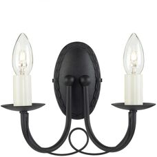 Elstead Lighting Minster 2 Licht Wandlampe - Wandleuchte