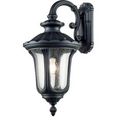 Elstead Chicago Außenwandleuchte - Textured Black - IP44