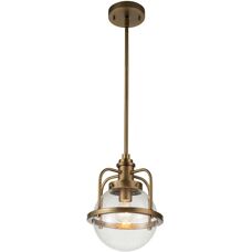 Kichler TrioCent Pendant Light - Adjustable, Clear Globe