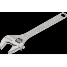 Siegen S0454 Adjustable Wrench - 375mm - Chrome - Steel