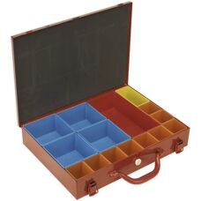 Sealey APMC15 Metal Case With 15 Storage Bins