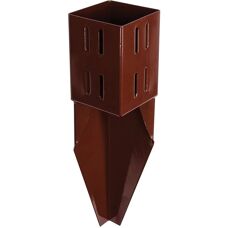 Supporto per recinzione Fixman 935341 - Zincato 75x75mm