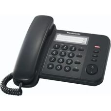 Telefono Panasonic KX-TS520EX1B con Display LCD a due righe e ID chiamante