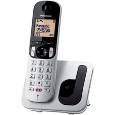 Teléfono inalámbrico Panasonic KX-TGC250 - Identificador de llamadas, Gris Plata