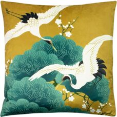 Paoletti Kensho Gold Cushion - Zen Inspired Decor