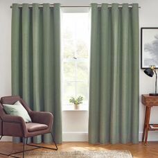 Furn Dawn Model Light Green Room Darkening - Curtains