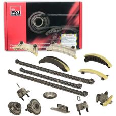 FAI AutoParts- TCK245NG - Zestaw łańcucha rozrządu - Łańcuch jednopaskowy, 114 ogniw