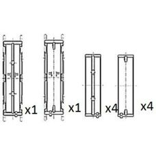 FAI AutoParts BM1033-STD Cuscinetto dell'albero motore - Ricambio auto
