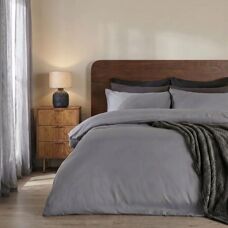 Brentfords - Plain Dyed Duvet Cover Set - Duvet Cover Set