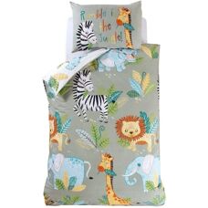 Rapport Jungle Kids Duvet Cover Set - Reversible, 120x150cm
