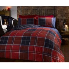 Rapport Home Scottish Plaid Bedding Set - Single Bed