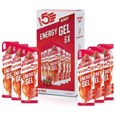 HIGH5 Energi Gél - Bogyós, Narancs, Sötét Denim, Fekete - Energia Gél