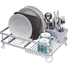 MasterClass Aluminium Dish Drainer - Rustproof, Large Capacity - Dish Rack