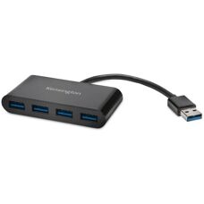 Kensington UH4000 4-Port USB 3.0 Hub Black