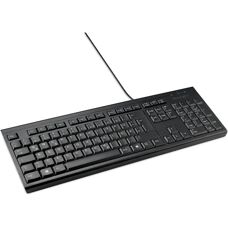 Kensington KB100S EQ Tastatur Schwarz für Büro & Home