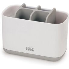 Joseph Joseph Easystore Large Grau Weiß - Zahnbürstenhalter